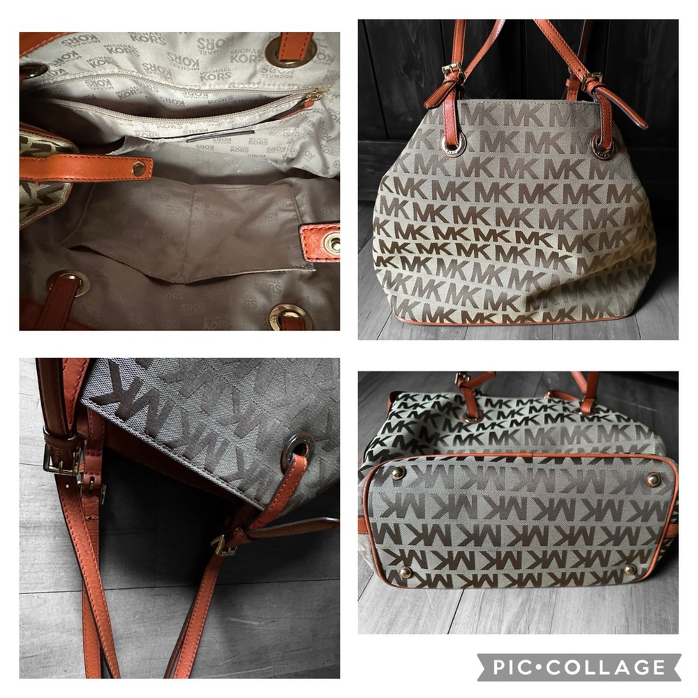 Michael Kors Brown and Tan Women's Bag